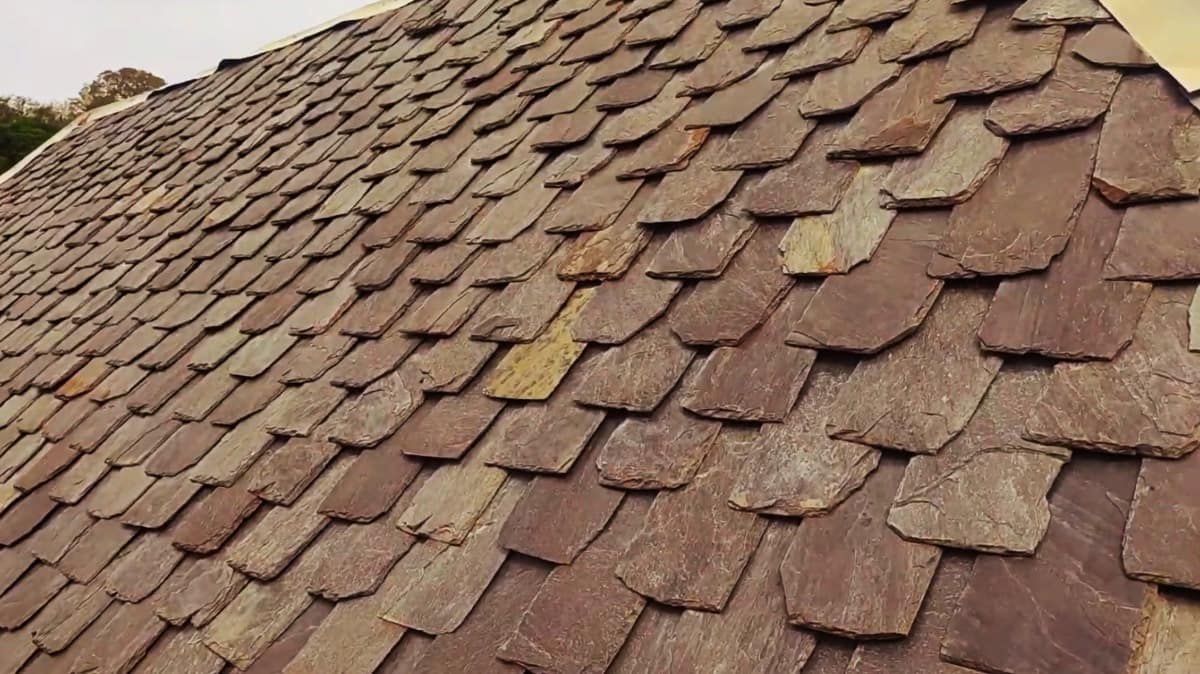 slate roof